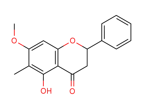 5-hydroxy-6-methyl-7-methoxyflavanone