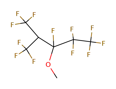 Molecular Structure of 54376-60-2 (2-(Trifluoromethyl)-3-methoxy-1,1,1,3,4,4,5,5,5-nonafluoropentane)