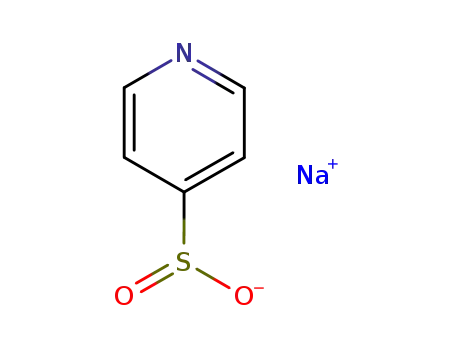 Molecular Structure of 116008-37-8 (sodium pyridine-4-sulfinate)