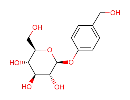 Molecular Structure of 106982-96-1 (b-D-Allopyranoside,4-(hydroxymethyl)phenyl)