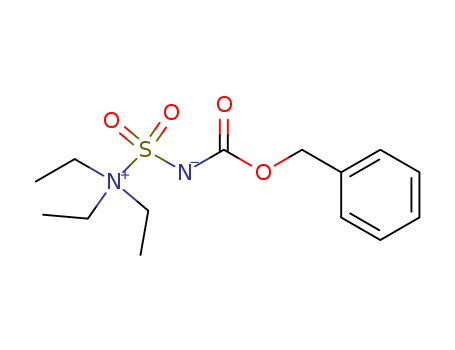 Ethanaminium, N,N-diethyl-N-[[[(phenylmethoxy)carbonyl]amino]sulfonyl]-, inner salt
