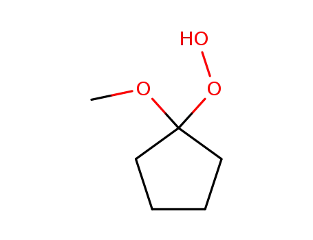 1-Methoxy-cyclopentylhydroperoxid