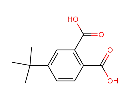 Molecular Structure of 14236-13-6 (4-tert-butylphthalic acid)