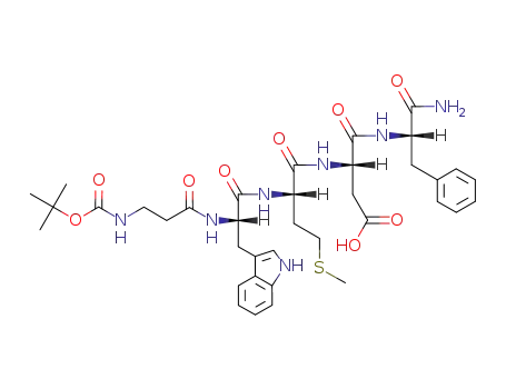 Molecular Structure of 5534-95-2 (PENTAGASTRIN)