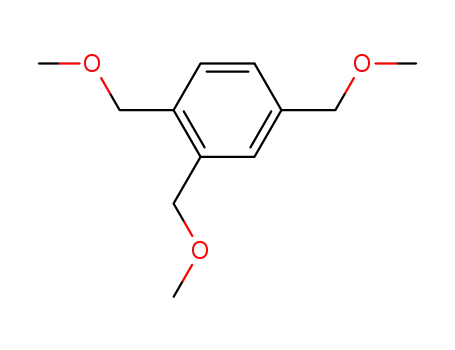 Molecular Structure of 84941-00-4 (Benzene, 1,2,4-tris(methoxymethyl)-)