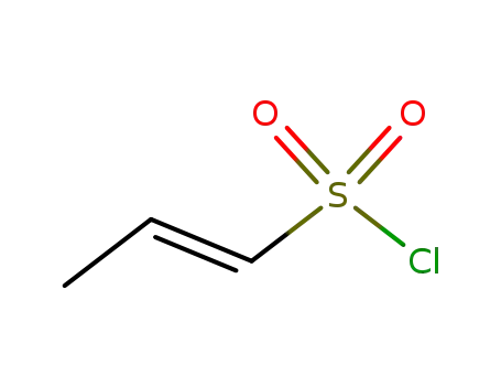 Molecular Structure of 98821-29-5 (trans-1-propene-1-sulfonyl chloride)