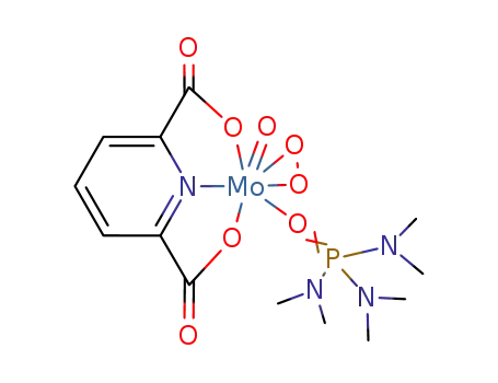 oxoperoxo-(pyridine-2,6-dicarboxylato)(hexamethylphosphoramide)molybdenum(VI)
