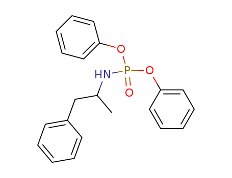 N-[bis(phenoxy)phosphoryl]-1-phenylpropan-2-amine