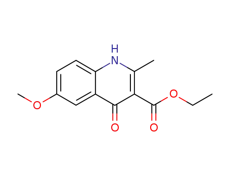 ethyl 6-methoxy-2-methyl-4-oxo-1,4-dihydroquinoline-3-carboxylate
