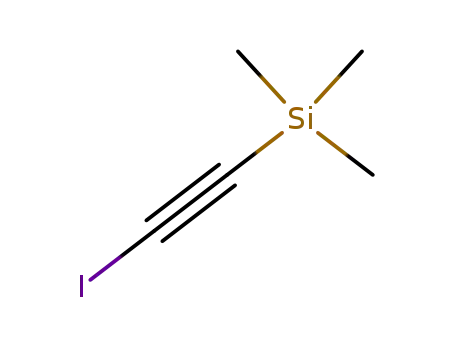 Molecular Structure of 18163-47-8 (1-IODO-2-(TRIMETHYLSILYL)ACETYLENE  97)