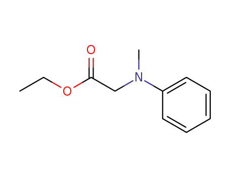 Molecular Structure of 21911-74-0 (ethyl N-methyl-N-phenylglycinate)