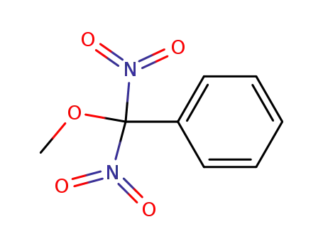 Molecular Structure of 137711-46-7 (Benzene, (methoxydinitromethyl)-)