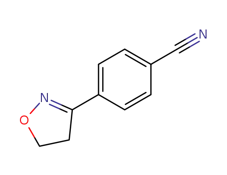 4-(4,5-Dihydro-1,2-oxazol-3-yl)benzonitrile