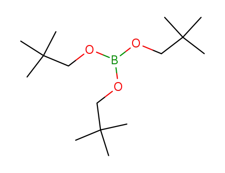 Molecular Structure of 5456-06-4 (Boric acid tris(2,2-dimethylpropyl) ester)