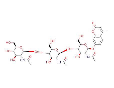 N-[(2S,3R,4R,5S,6R)-2-[(2R,3S,4R,5R,6S)-5-acetamido-6-[(2R,3S,4R,5R,6S)-5-acetamido-4-hydroxy-2-(hydroxymethyl)-6-(4-methyl-2-oxochromen-7-yl)oxyoxan-3-yl]oxy-4-hydroxy-2-(hydroxymethyl)oxan-3-yl]oxy-4,5-dihydroxy-6-(hydroxymethyl)oxan-3-yl]acetamide