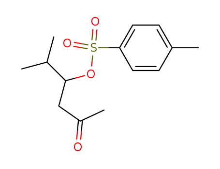 2-Methyl-5-oxohexan-3-yl 4-methylbenzene-1-sulfonate