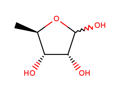 Molecular Structure of 158112-55-1 (5-O-deoxy-D-ribofuranose)