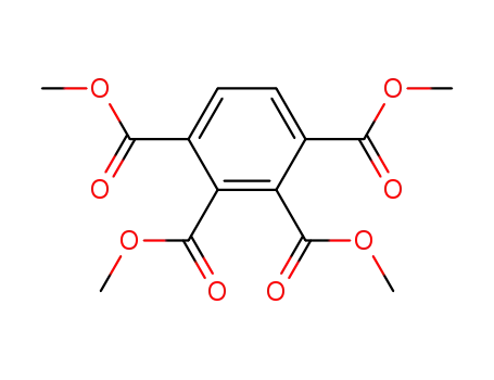 Molecular Structure of 3451-02-3 (1,2,3,4-Benzenetetracarboxylic acid, tetramethyl ester)