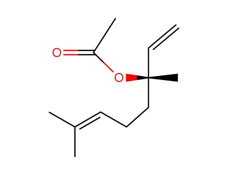 1,6-Octadien-3-ol,3,7-dimethyl-, 3-acetate, (3S)-