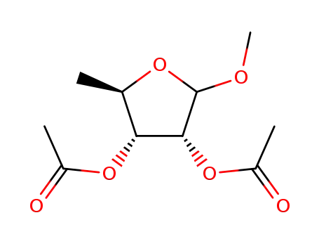 Methyl-(5-desoxy-2,3-di-O-acetyl-D-ribofuranosid)