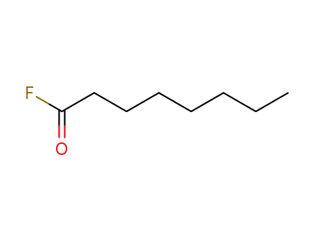 Molecular Structure of 592-94-9 (Octanoyl fluoride)