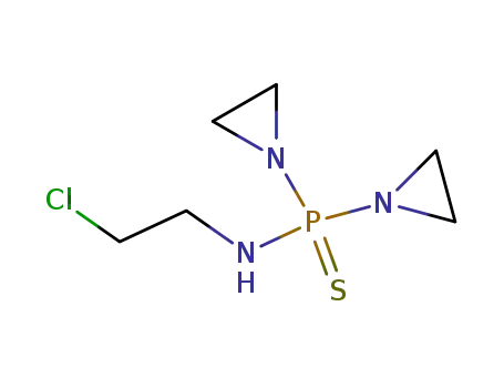 Molecular Structure of 90877-51-3 (C<sub>6</sub>H<sub>13</sub>ClN<sub>3</sub>PS)
