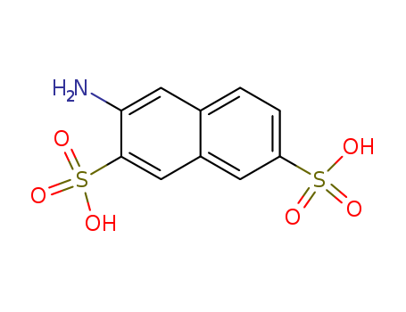2,7-Naphthalenedisulfonicacid, 3-amino- cas  92-28-4
