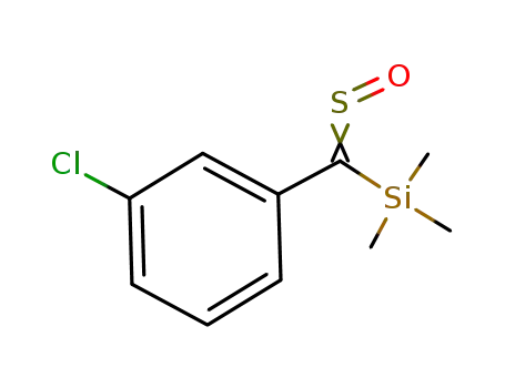 Silane, [(E)-(3-chlorophenyl)sulfinylmethyl]trimethyl-