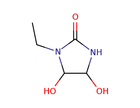 2-Imidazolidinone,1-ethyl-4,5-dihydroxy-(9CI)