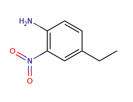 Molecular Structure of 3663-35-2 (4-ethyl-2-nitro-aniline)