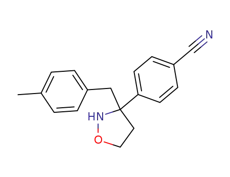 3-(p-cyanophenyl)-3-(p-methylphenyl)isoxazolidine