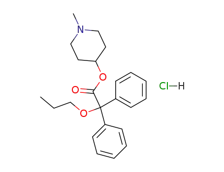 Molecular Structure of 54556-98-8 (Propiverine hydrochloride)
