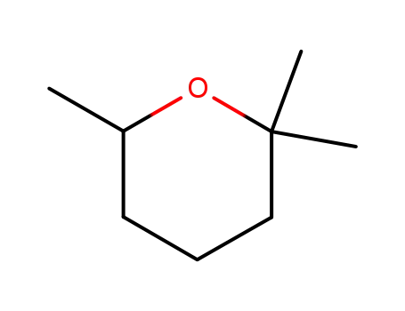 Molecular Structure of 32700-63-3 (tetrahydro-2,2,6-trimethyl-2H-pyran)