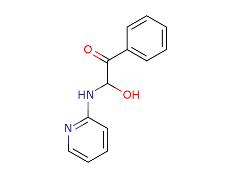 Molecular Structure of 106492-21-1 (2-Hydroxy-1-phenyl-2-(pyridin-2-ylamino)-ethanone)