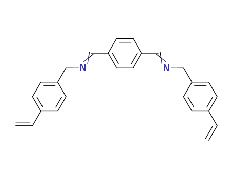 (4-Vinyl-benzyl)-[1-(4-{[(E)-4-vinyl-benzylimino]-methyl}-phenyl)-meth-(Z)-ylidene]-amine