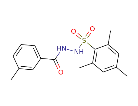 Benzoic acid, 3-methyl-, 2-[(2,4,6-trimethylphenyl)sulfonyl]hydrazide