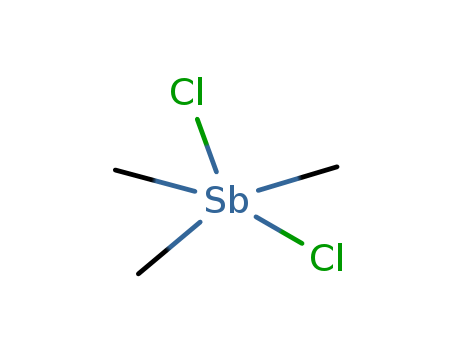 Antimony,dichlorotrimethyl- cas  13059-67-1