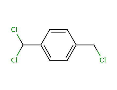 Molecular Structure of 7398-44-9 (1-(chloromethyl)-4-(dichloromethyl)benzene)