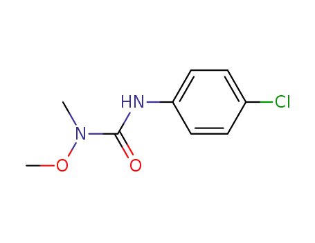 Molecular Structure of 1746-81-2 (Urea,N'-(4-chlorophenyl)-N-methoxy-N-methyl-)