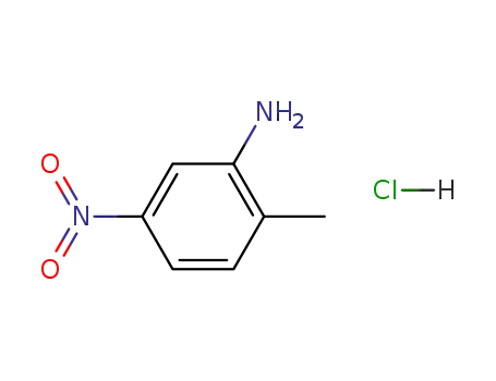 Molecular Structure of 51085-52-0 (5-nitro-o-toluidinium chloride)
