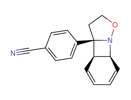 (3aS,3bR,7aS)-4-(2,3,3b,7a-Tetrahydro-1-oxa-7b-aza-cyclopenta[3,4]cyclobuta[1,2]benzen-3a-yl)-benzonitrile
