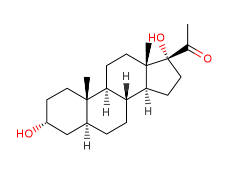 Pregnan-20-one,3,17-dihydroxy-, (3a,5a)-
