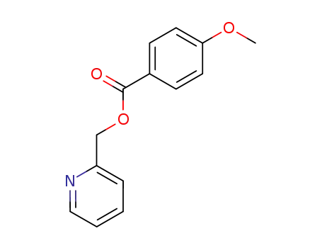 Benzoic acid, 4-methoxy-, 2-pyridinylmethyl ester