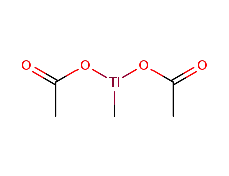 Molecular Structure of 14774-85-7 (monomethylthallium diacetate)