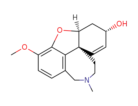 Molecular Structure of 1668-85-5 (EPI-GALANTHAMINE)