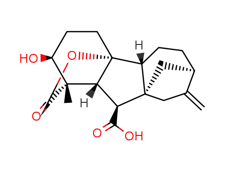 Molecular Structure of 468-44-0 (Gibberellin A4)
