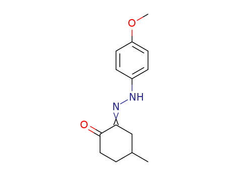 (2E)-2-[(4-methoxyphenyl)hydrazinylidene]-4-methyl-cyclohexan-1-one