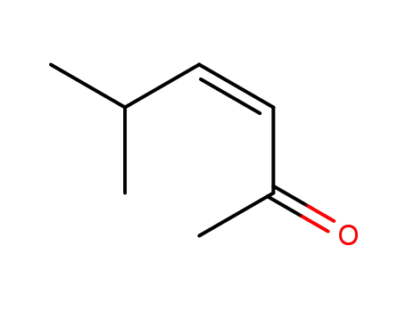 Molecular Structure of 1669-43-8 (5-methyl-hex-3<i>c</i>-en-2-one)