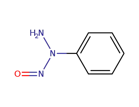 Molecular Structure of 614-01-7 (Hydrazine, 1-nitroso-1-phenyl-)