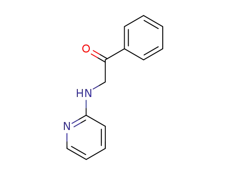 Molecular Structure of 91954-81-3 (1-phenyl-2-[2]pyridylamino-ethanone)